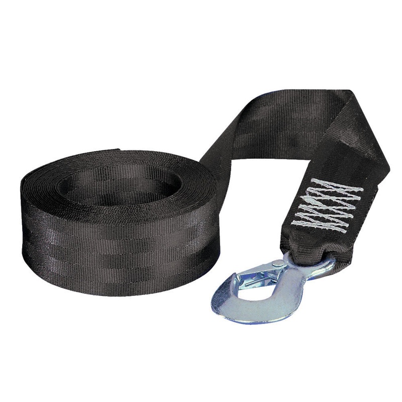 Fulton 2 x 12′ Winch Strap w/Hook – 1,800lbs Max Load [501208]