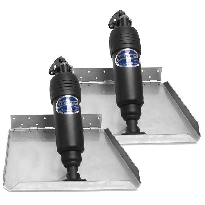 Bennett BOLT 1212ED Electric – Edge Mount Limited Space Trim Tab Kit – 12V – 12 x 12 [BOLT1212ED]