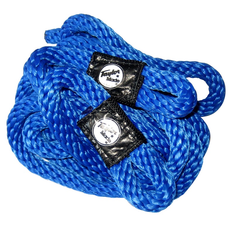 Taylor Made Fender Loc Fender Lines – 3/8 x 72 – Pair – Blue [11312]