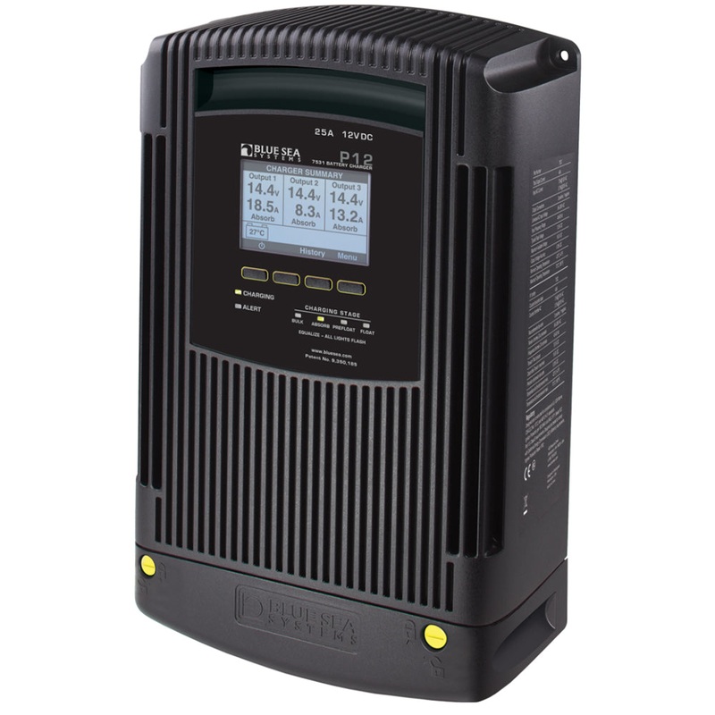 Blue Sea 7531 P12 Battery Charger – 12V DC 25A [7531]