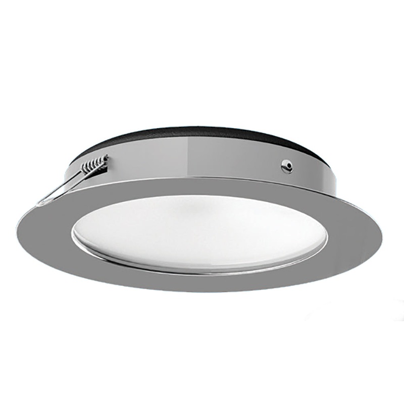 i2Systems Apeiron PRO XL A526 – 6W – Round – Cool White,Red  Blue – White Finish [A526-31AAG-HE]