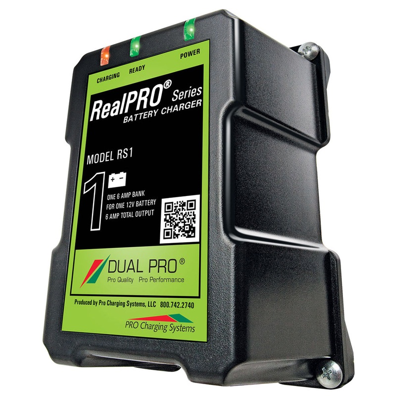 Dual Pro RealPRO Series Battery Charger – 6A – 1-Bank – 12V [RS1]