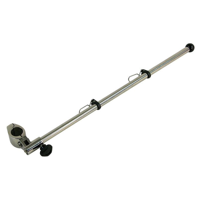 Whitecap Clamp-On Flag Pole – 1/2 Diameter Stainless Steel Clamp  Pole [S-5011]