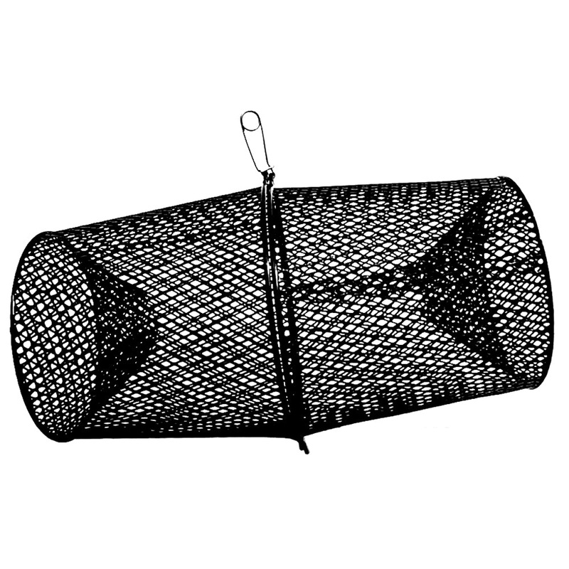 Frabill Torpedo Trap – Black Minnow Trap – 10 x 9.75 x 9 [1271]