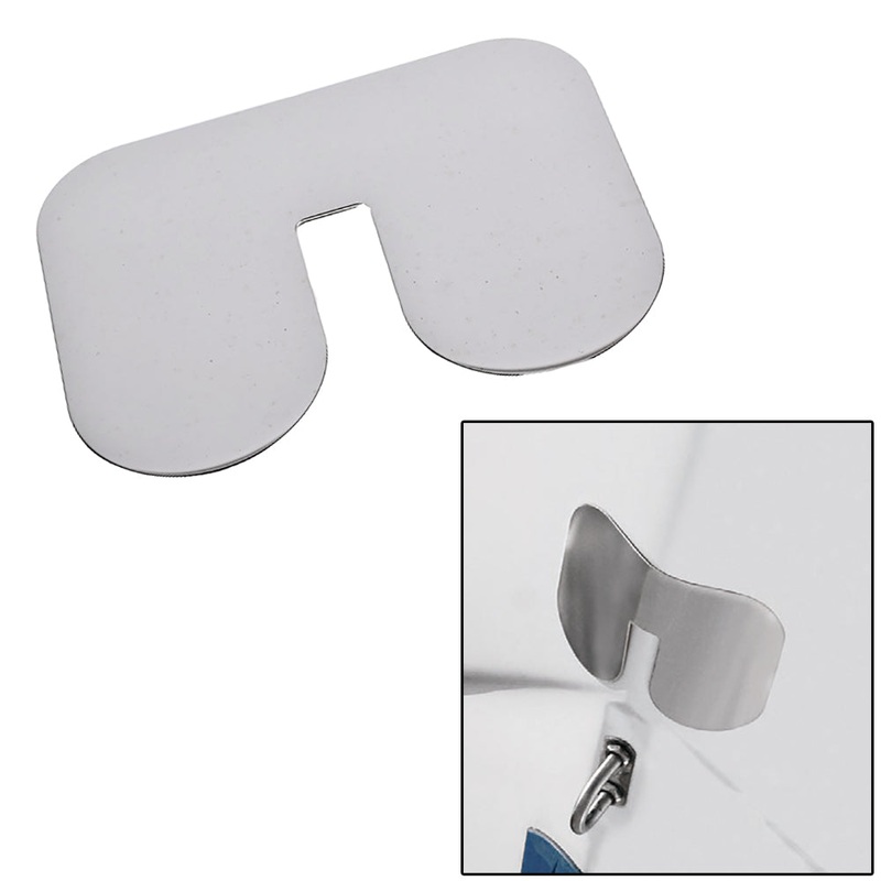 Megaware ScuffBuster Standard with Notch – 5.75 x 4.5 – Notched Bowguard – 22G – Stainless Steel [02638]