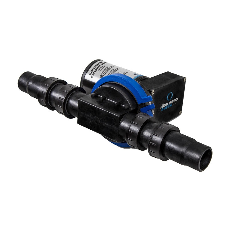 Albin Pump Waste Water Diaphragm Pump 32L (8.5 GPM) – 12V [03-01-003]