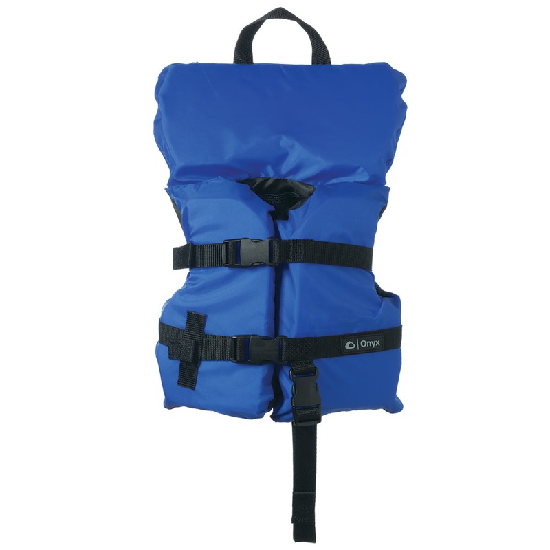 Onyx Nylon General Purpose Life Jacket – Infant/Child Under 50lbs – Blue [103000-500-000-12]