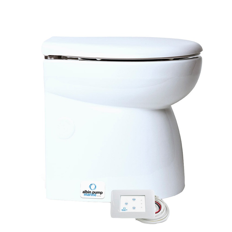 Albin Pump Marine Toilet Silent Premium – 12V [07-04-014]