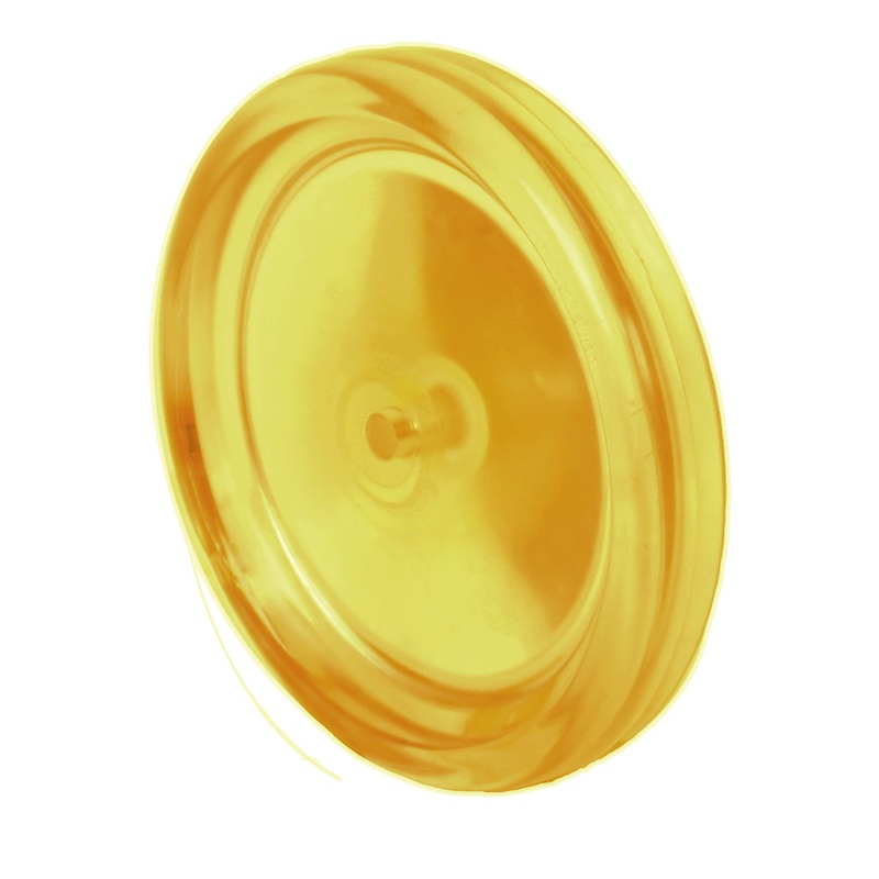C.E. Smith Bow Roller – Yellow PVC – 8 [29791]