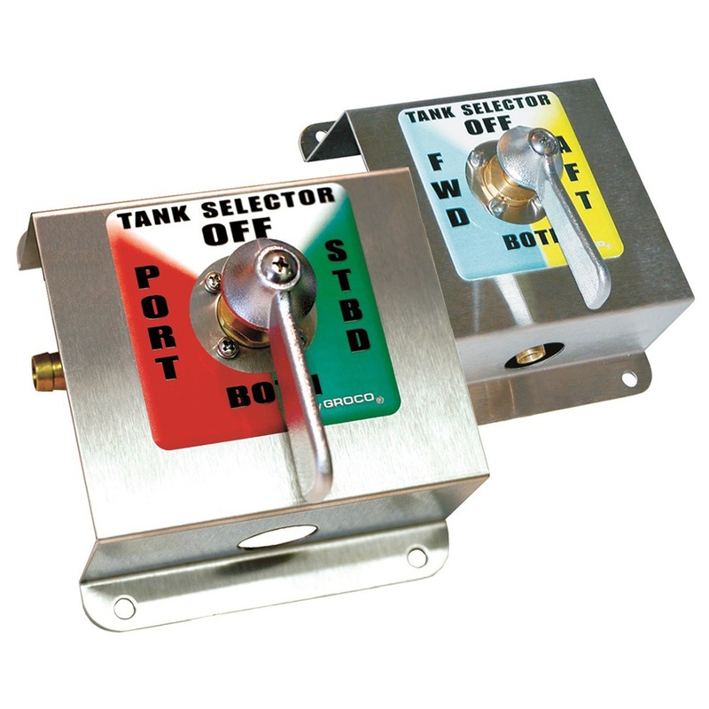 GROCO 1/2 4-Way Tank Selector Kit [TS-350-T]