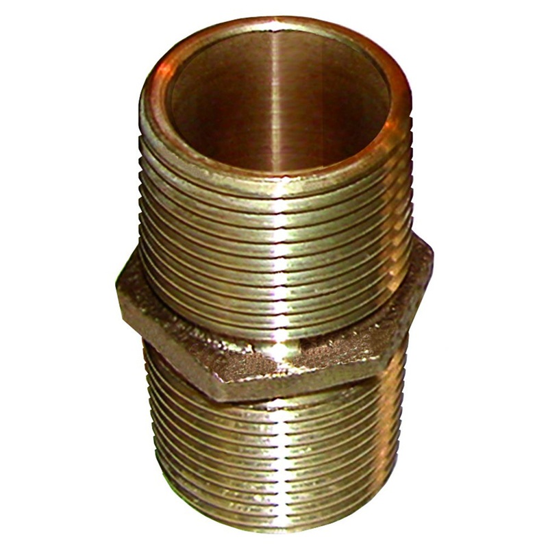 GROCO Bronze Pipe Nipple – 2 NPT [PN-2000]