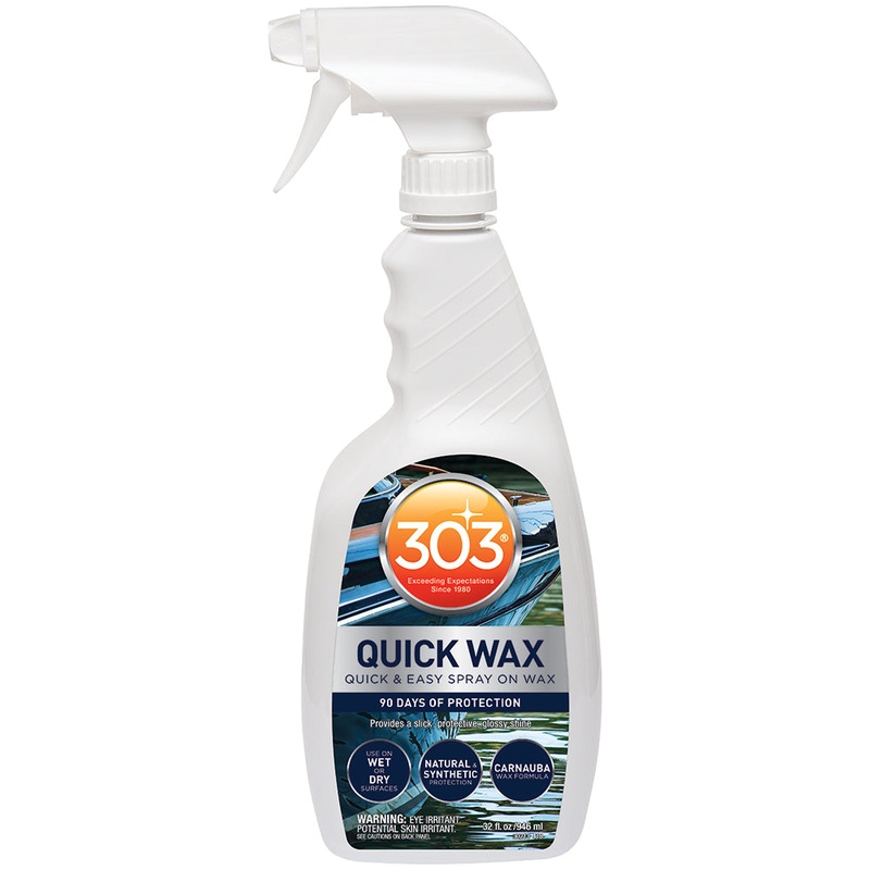 303 Marine Quick Wax w/Trigger Sprayer – 32oz [30213]