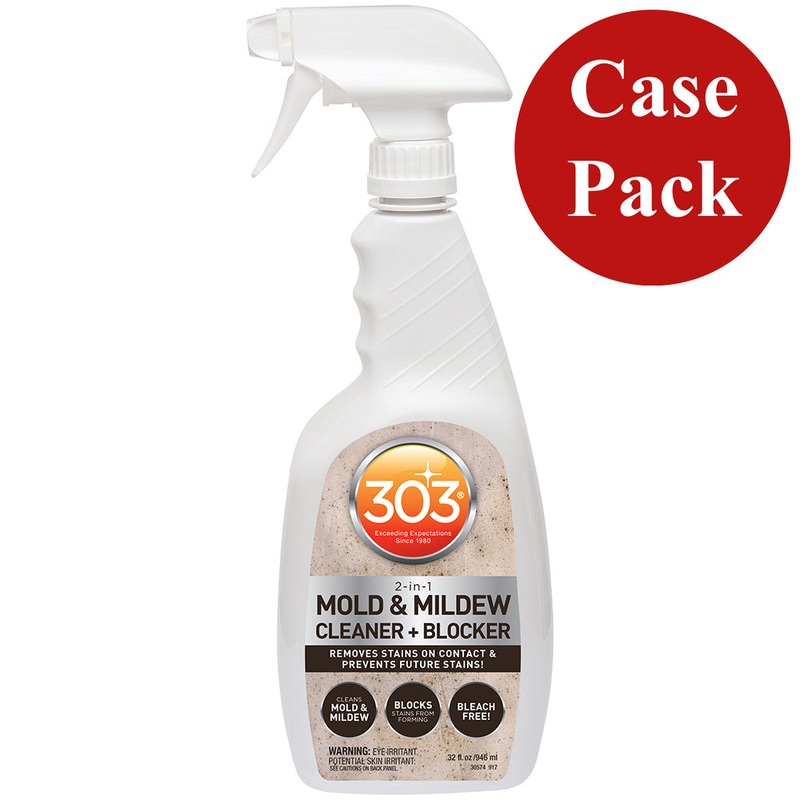 303 Mold  Mildew Cleaner  Blocker with Trigger Sprayer – 32oz *Case of 6* [30574CASE]