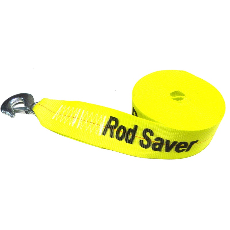 Rod Saver Heavy-Duty Winch Strap Replacement – Yellow – 3 x 30 [WS3Y30]