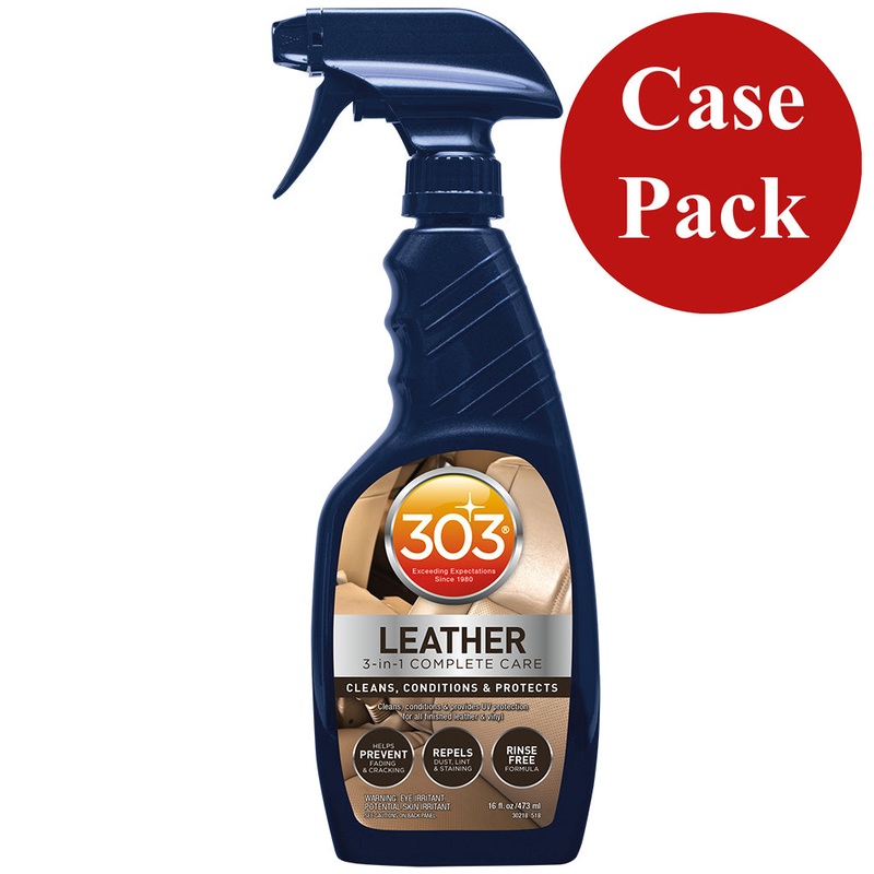 303 Automotive Leather 3-In-1 Complete Care – 16oz *Case of 6* [30218CASE]