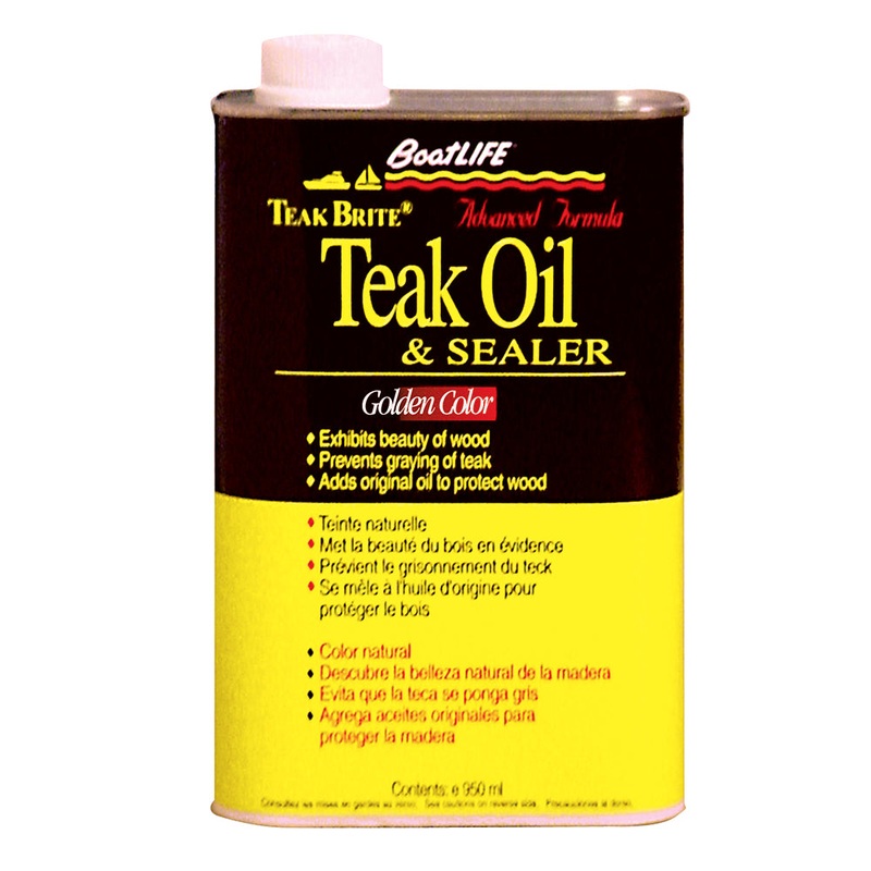 BoatLIFE Teak Brite Advanced Formula Teak Oil – 32oz [1188]