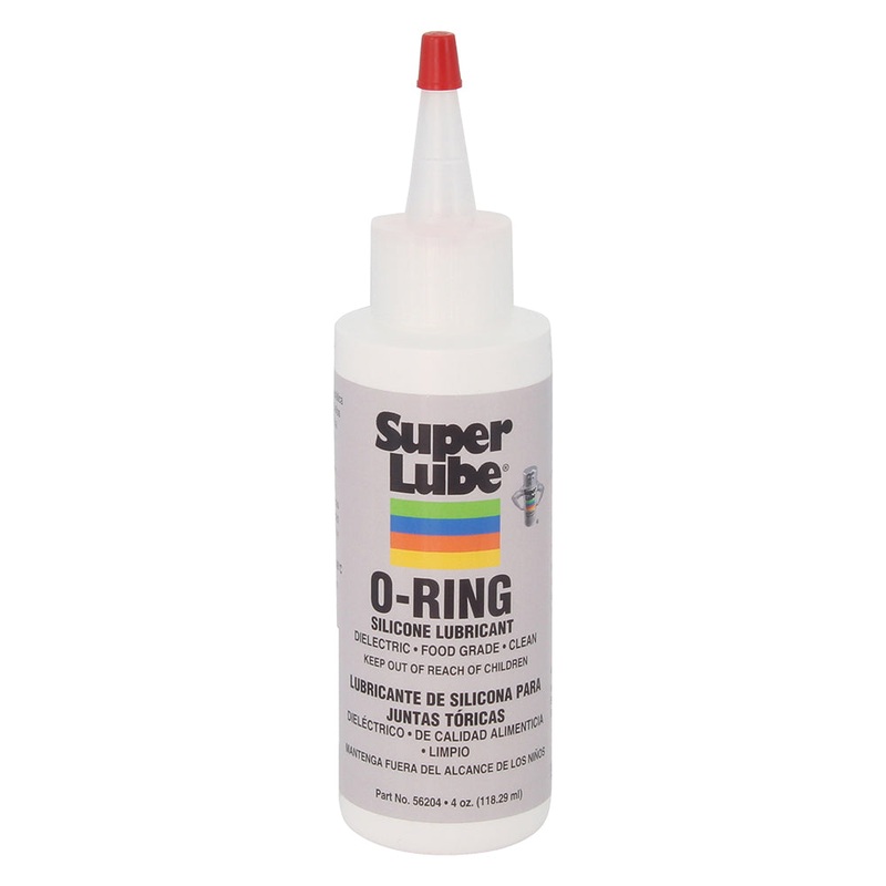 Super Lube O-Ring Silicone Lubricant – 4oz Bottle [56204]