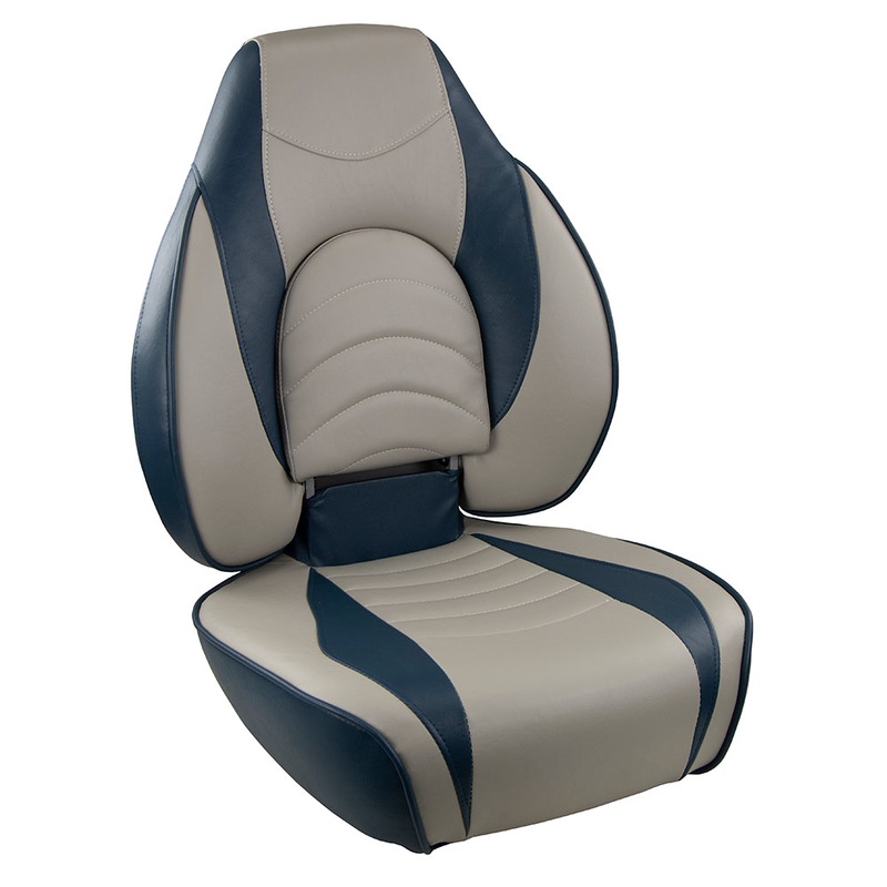 Springfield Fish Pro High Back Folding Seat – Blue/Grey [1041631-1]