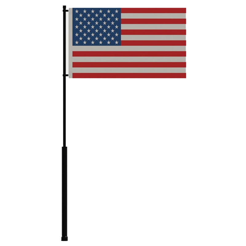 Mate Series Flag Pole – 72 w/USA Flag [FP72USA]