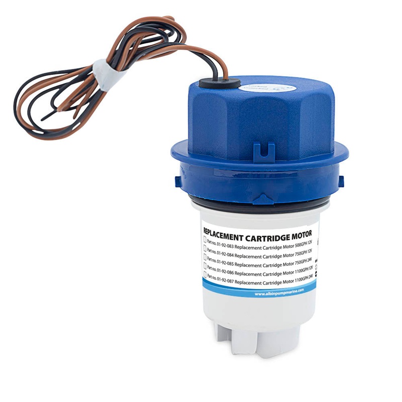 Albin Pump Replacement Cartridge for 1100 GPH – 12V [01-92-086]