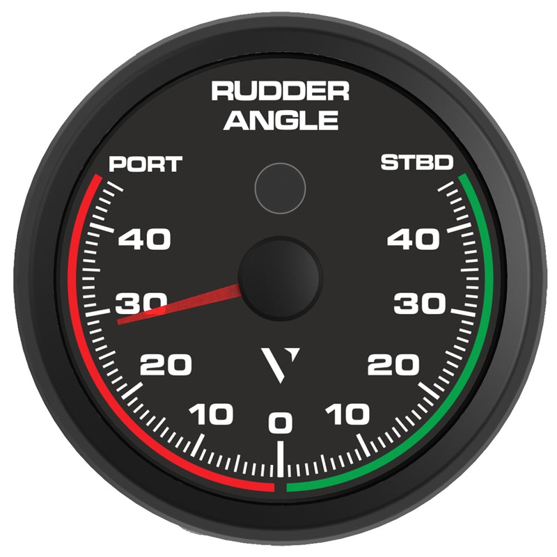 Veratron Professional 85MM (3-3/8) Rudder Angle Indicator f/NMEA 0183 [B00067401]