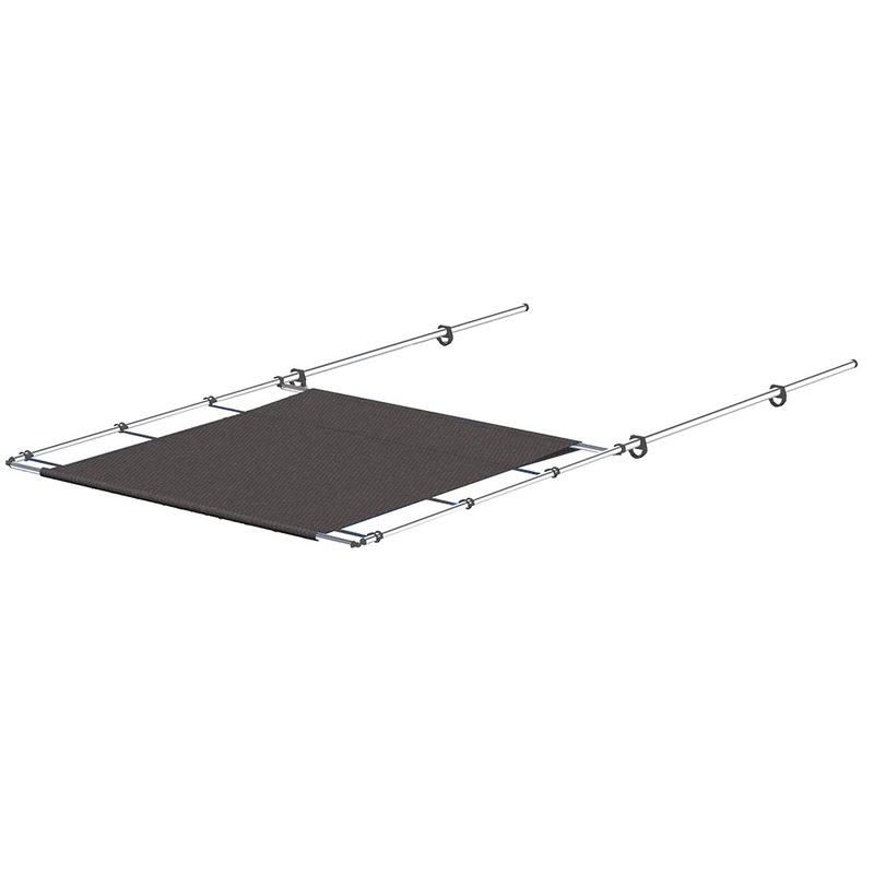 SureShade PTX Power Shade – 51 Wide – Stainless Steel – Grey [2021026257]
