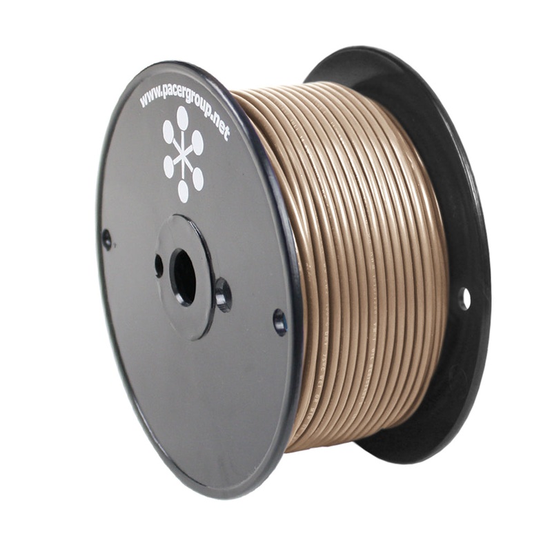 Pacer Tan 14 AWG Primary Wire – 250 [WUL14TN-250]