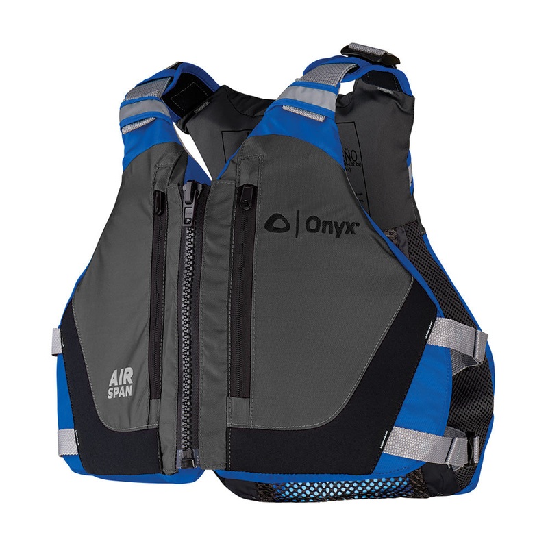 Onyx Airspan Breeze Life Jacket – XL/2X – Blue [123000-500-060-23]