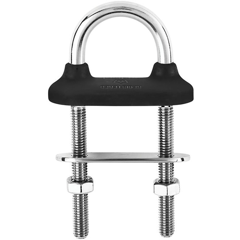 Wichard Black Watertight U-Bolt – 8mm Diameter – 5/16 – 100mm Length – 3-5/16 [65441]