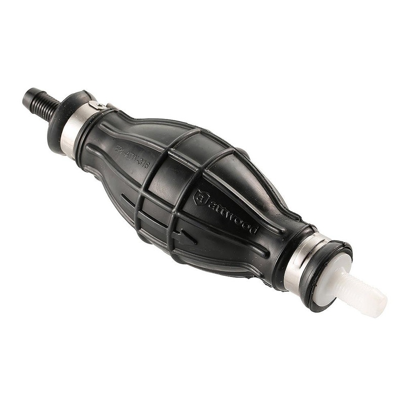 Attwood Primer Bulb – 3/8 Inner Diameter Hose [93038LP7]