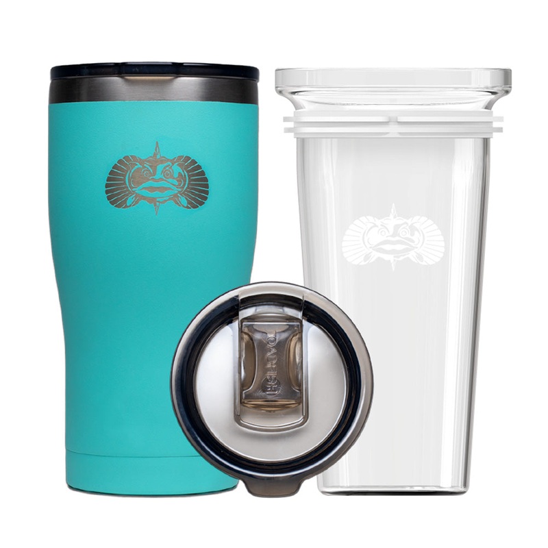Toadfish Non-Tipping 20oz Tumbler – Teal [1132]