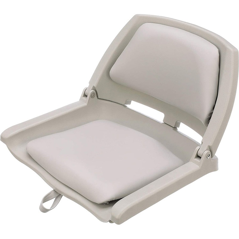 Attwood Swivl-Eze Padded Flip Seat – Grey [98391GY]