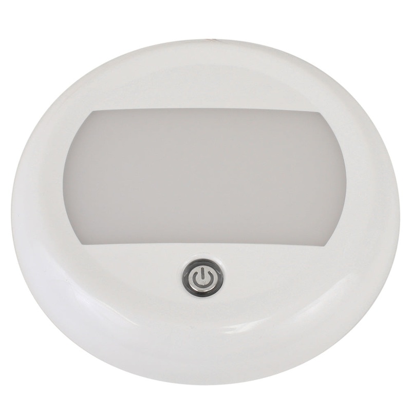 Scandvik 5 Dome Light w/Switch  3 Stage Dimming – 10-30V – IP67 [41323P]
