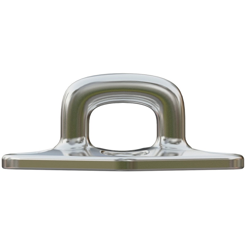 Wichard Diamond Pad Eye – Square – 60mm Length (2-23/64) – M5 Screw [6654]