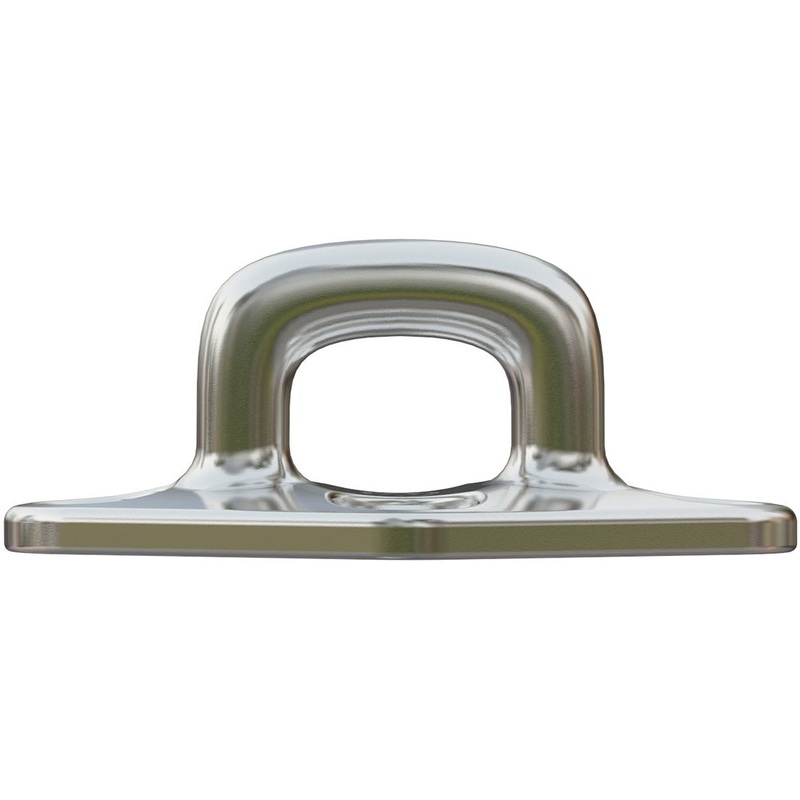 Wichard Diamond Pad Eye – Square – 79mm Length (3-7/64) – M6 Screw [6655]