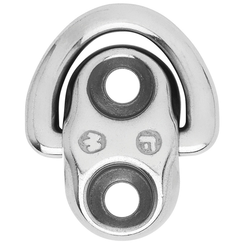 Wichard Folding Pad Eye – 6mm Diameter (15/64) – 2 Fixed Holes [6684]