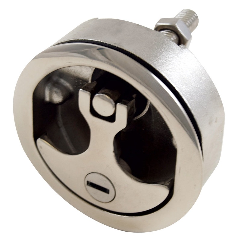 Whitecap Compression Handle – 316 Stainless Steel – Locking – 3 Outer Diameter [S-236C]