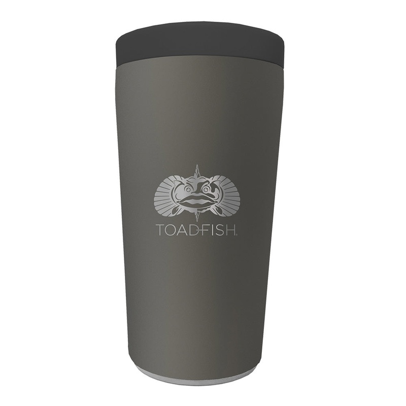 Toadfish Non-Tipping Can Cooler 2.0 – Universal Design – Graphite [5006]
