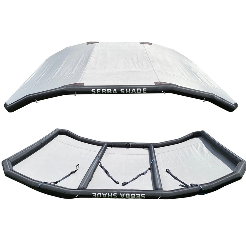 Sebba Shade 8 x 12 ft. Grey Sun Shade f/Boats 26’+ [SS8X12GRY]