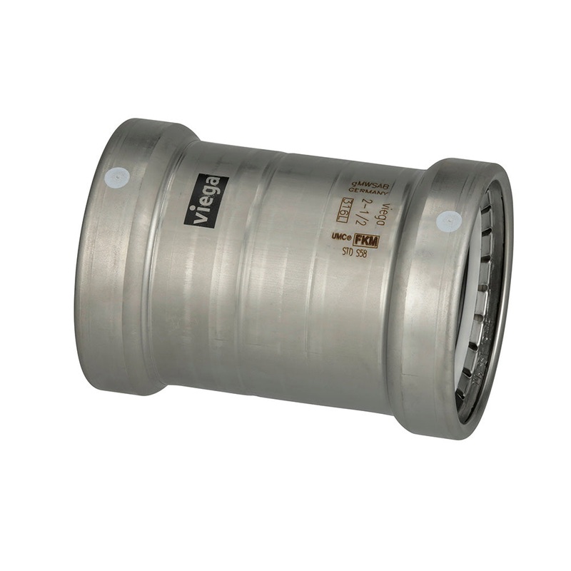 Viega MegaPress 316 FKM 3 Slip Coupling w/o Stop [98365]