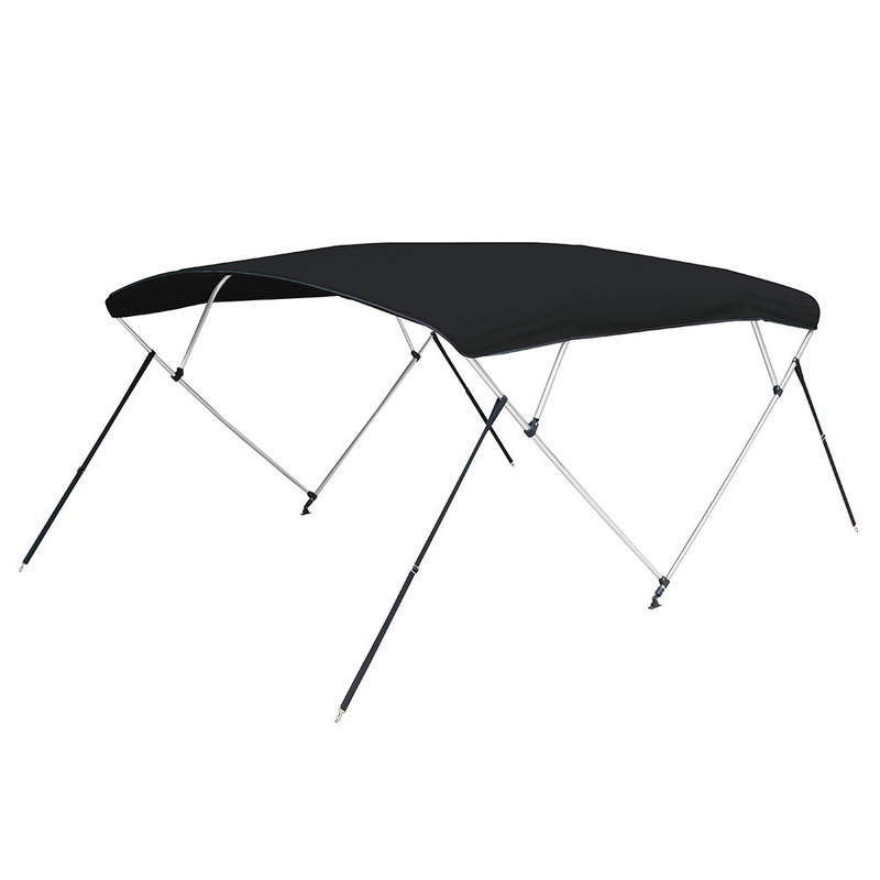 Carver 4 Bow 5481U Bimini Top with Boot – Black Acrylic [A5481UB-02]