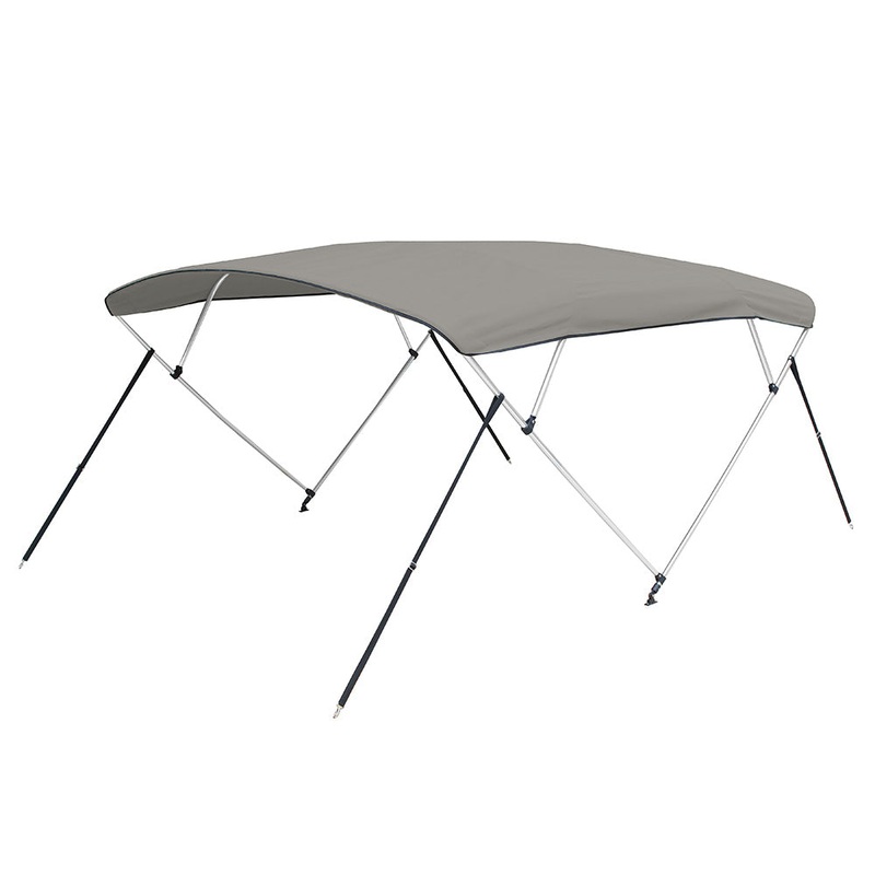 Carver 4 Bow 5487U Bimini Top with Boot – Cadet Grey Acrylic [A5487UB-10]