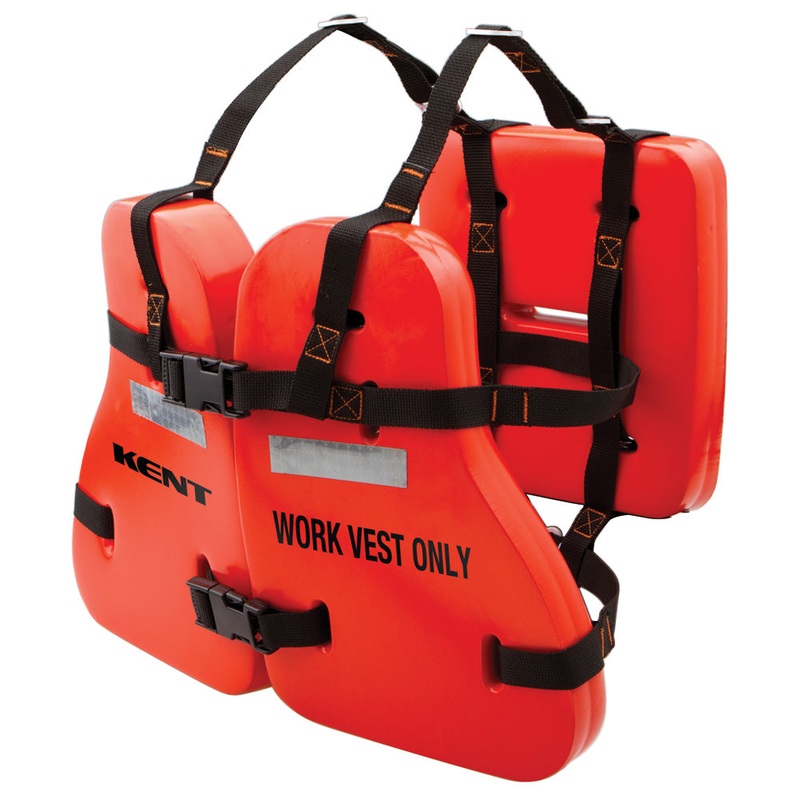 Kent Type V Vinyl Dip Work Vest – Oversized – Fits Chest Size 42- 68 [151200-200-005-13]