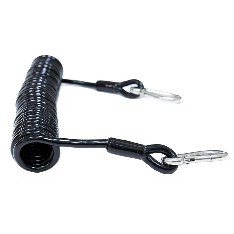 Tigress Heavy-Duty Coiled Safety Tether – 1200lbs [88440-1]