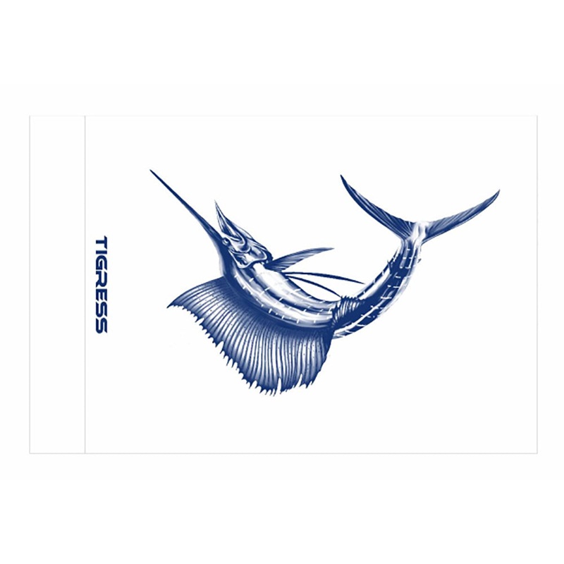 Tigress Sailfish Release Flag – 12 x 18 [88420]
