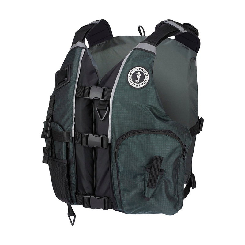 Mustang Topwater Foam Lift Vest – Universal – Green [MV411202-3-0]