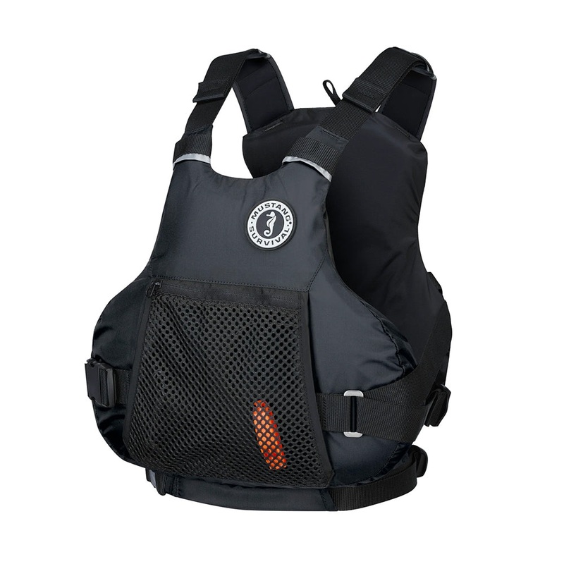 Mustang Vibe Foam Pull-Over Life Vest – L/XL – Black [MV706002-13-L/XL]