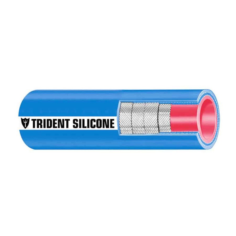 Trident Marine 3 x 36′ Blue Silicone Wet Exhaust Hose [202V3000-36]