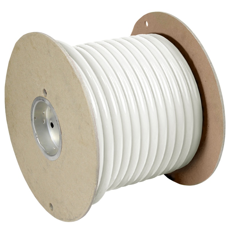 Pacer White 6 AWG Battery Cable – 100 [WUL6WH-100]