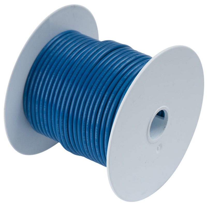 Ancor Dark Blue 12 AWG Tinned Copper Wire – 1,000′ [106199]